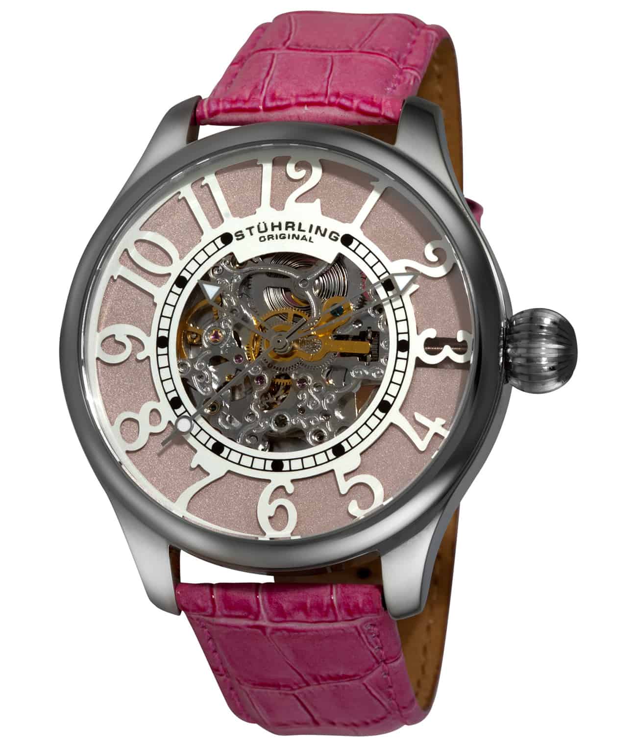 Calypso 905 47mm Skeleton Watch for Men - Stylish Automatic Mechanical Timepiece - Perfect for Business, Casual & Formal Occasions