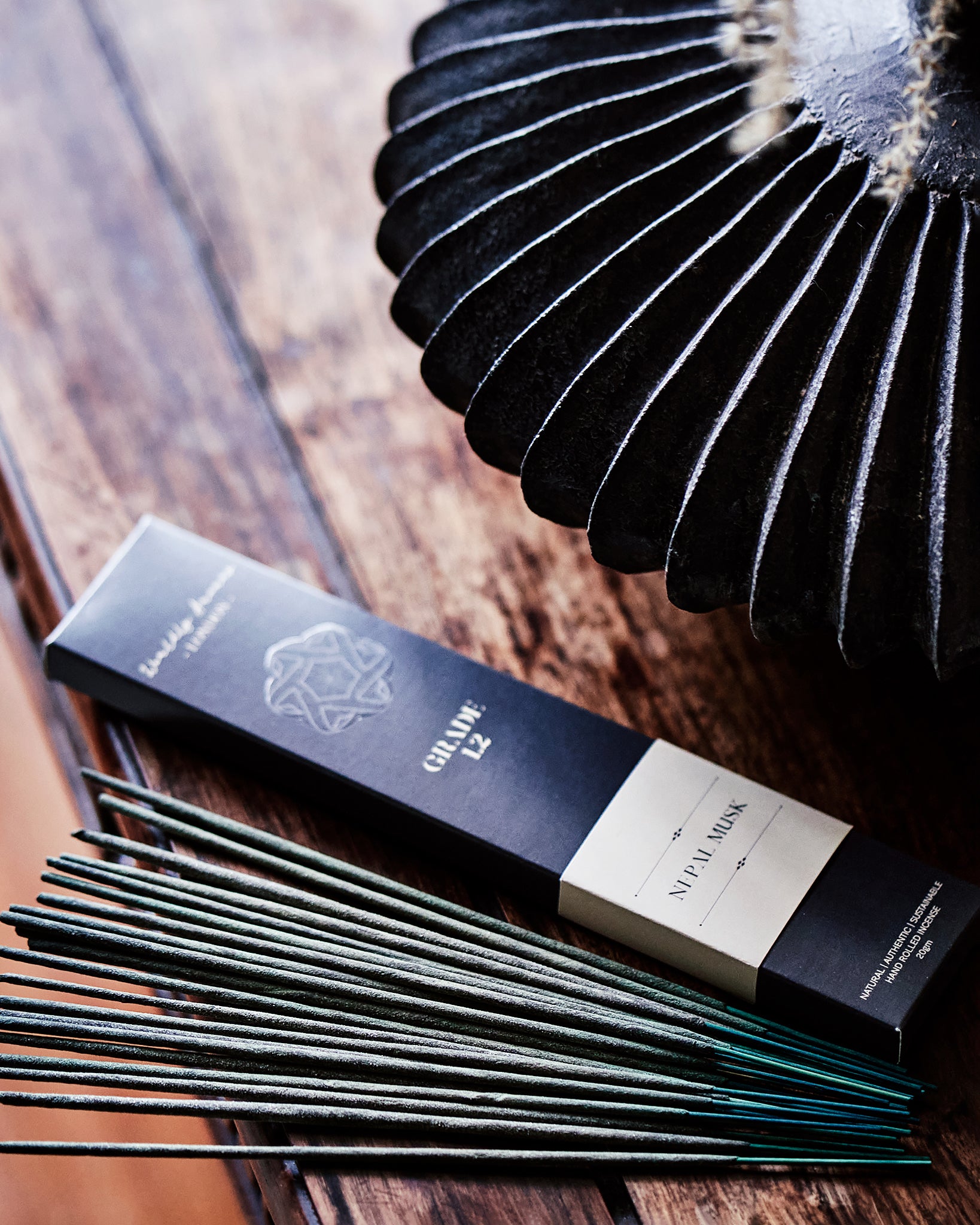 Premium Nepal Musk Incense Sticks - Handmade Aromatic Sticks for Meditation, Yoga & Relaxation - Worldly Aromas Natural Fragrance for Home & Spiritual Use