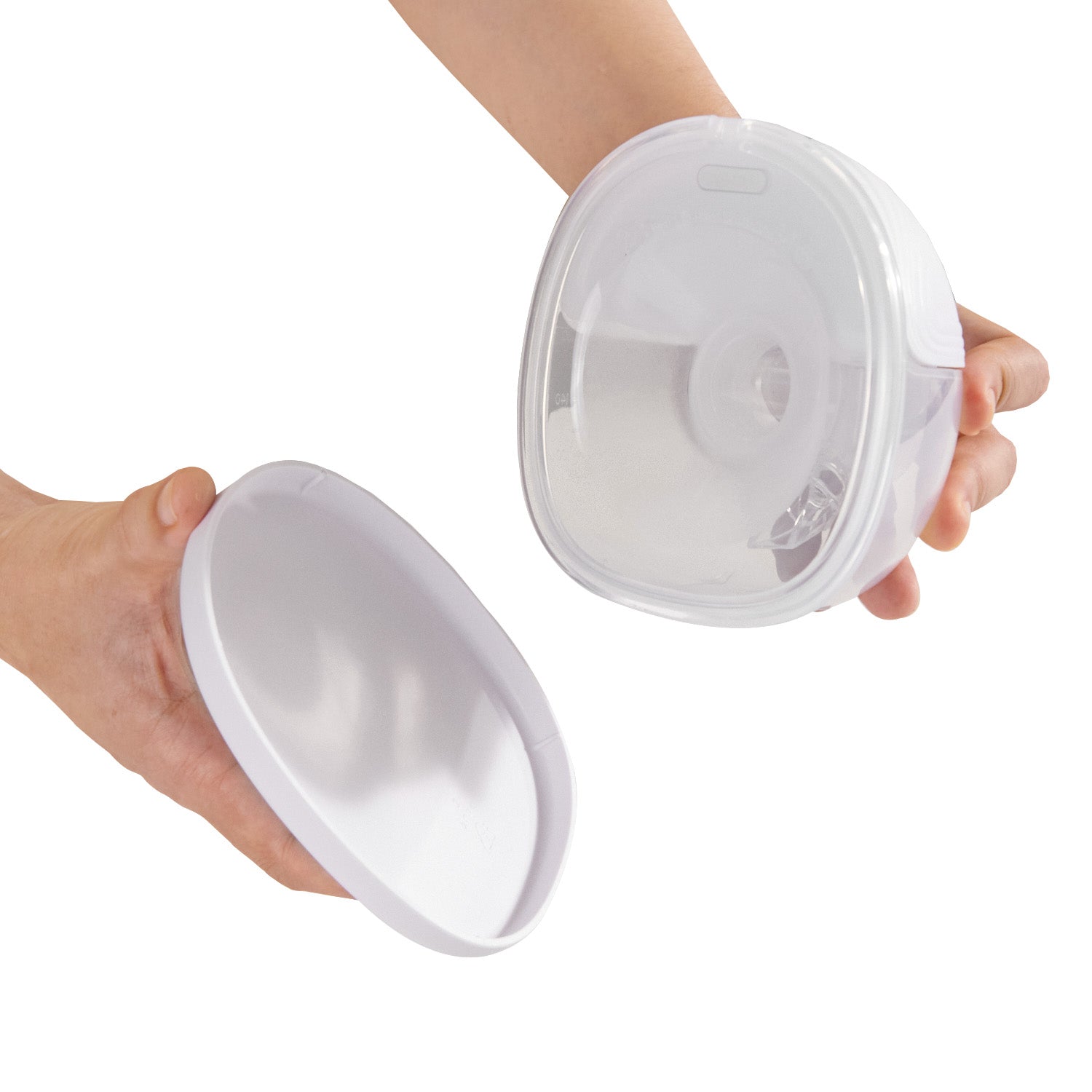 Sunveno Hands-Free Double Electric Breast Pump for Nursing Moms - Portable & Quiet Breastfeeding Pump for Work, Travel & On-the-Go Use