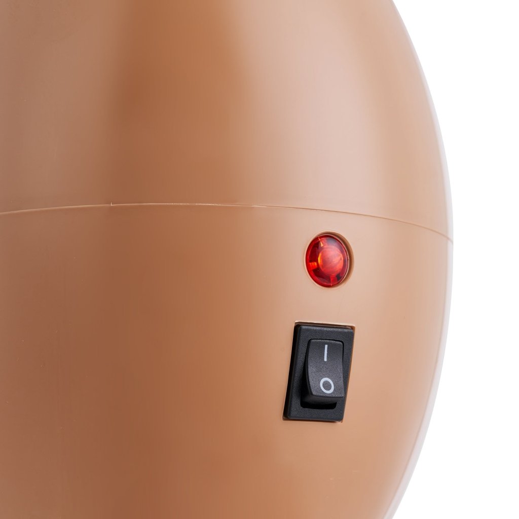 Professional Massage Oil Warmer & Lotion Heater with Empty Bottle - Golden Touch Single Bottle Design for Spa, Salon & Home Use | Cream Heating Device for Relaxation & Therapy