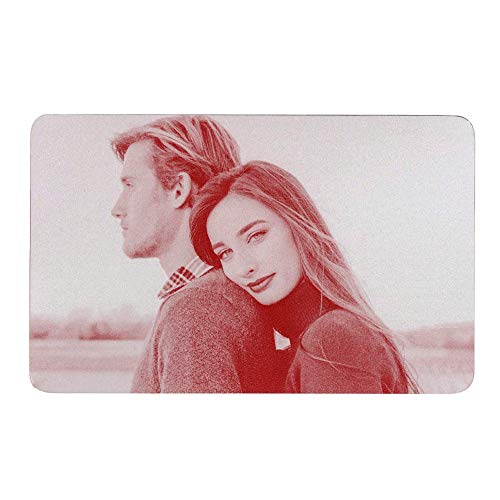 Red: 2 sides photo engraving