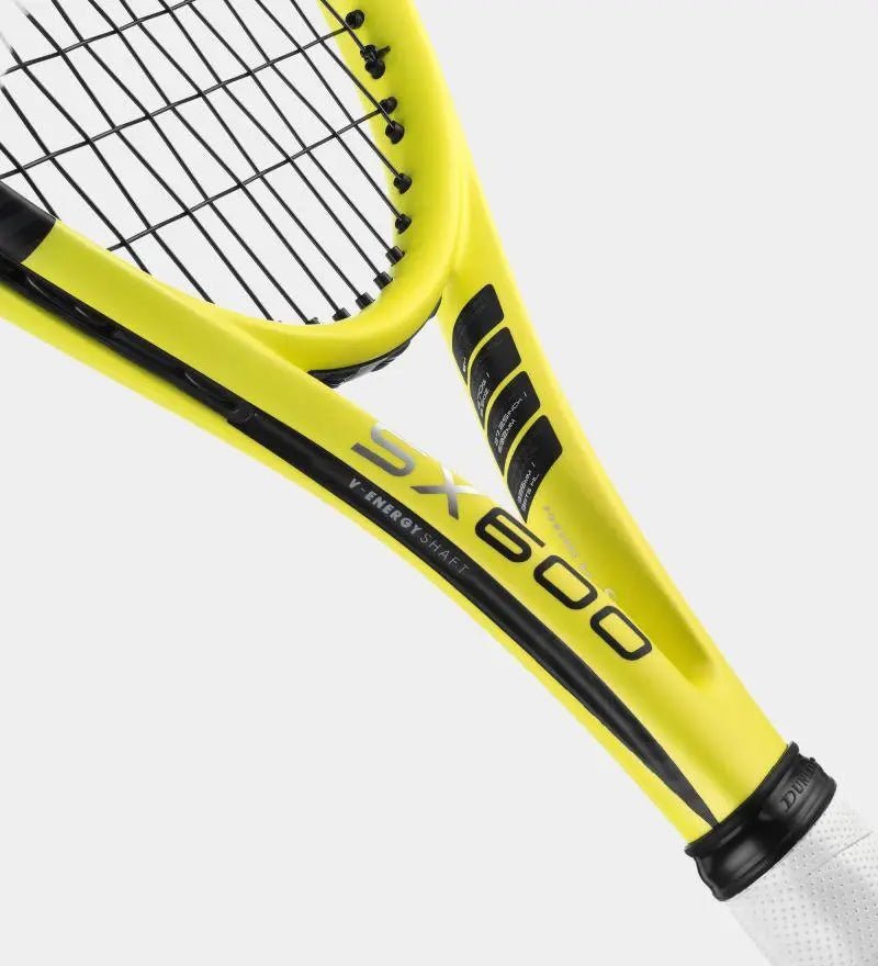 Dunlop SX 600 Tennis Racquet - Lightweight Performance Racket for Intermediate Players | Perfect for Training, Matches & Recreational Play