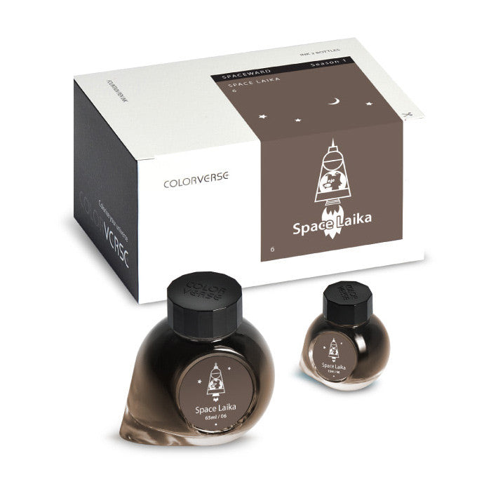 Colorverse Spaceward Fountain Pen Ink Set - 65ml + 15ml Bottles for Writing, Calligraphy & Art - Premium Ink for Journaling, Letter Writing & Creative Projects