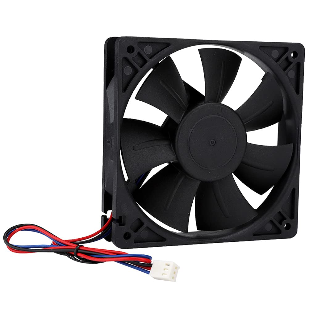 High-Performance DC Cooling Fan - Large Air Volume Portable PC Fan for Computers, Mining Rigs & Servers | Ideal for Gaming, Crypto Mining & Data Centers