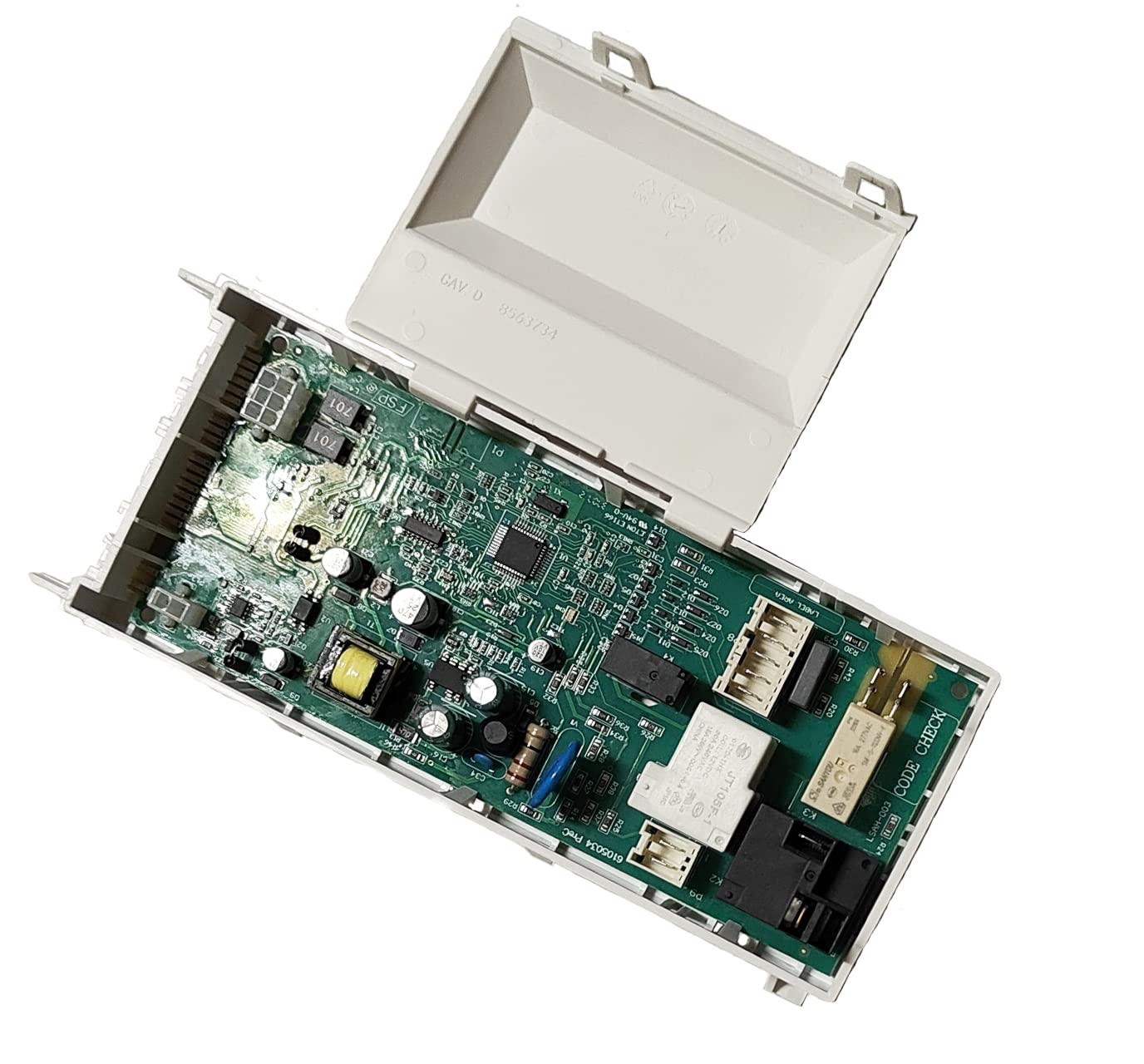Genuine Upgraded W10141671 Control Board with Original Connectors - Factory Certified Replacement Part for Kenmore & Whirlpool Dryers (Compatible with W10141671, 1451295, PS11748987, W10119241, W10141671R, AP6015706) - Perfect for DIY Dryer Repairs & Home Appliance Maintenance