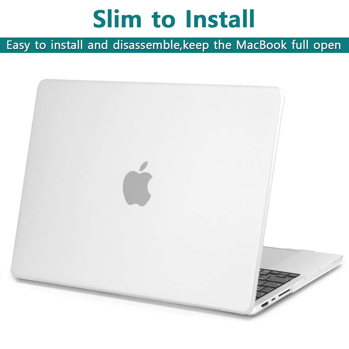 Durable Hard Shell Case for MacBook Pro 16 Inch (2021 Model A2485/M1 MAX) - Includes Keyboard Cover & Screen Protector | Shockproof Protective Cover for MacBook Pro 16