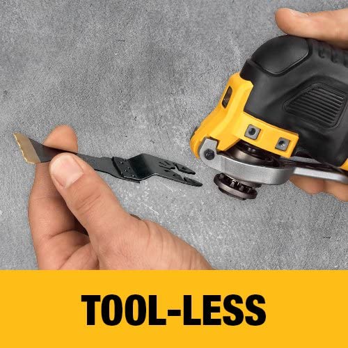 Refurbished DEWALT DWE315K Oscillating Multi Tool with Full Manufacturer Warranty - Perfect for DIY Projects, Home Renovations & Professional Construction Work