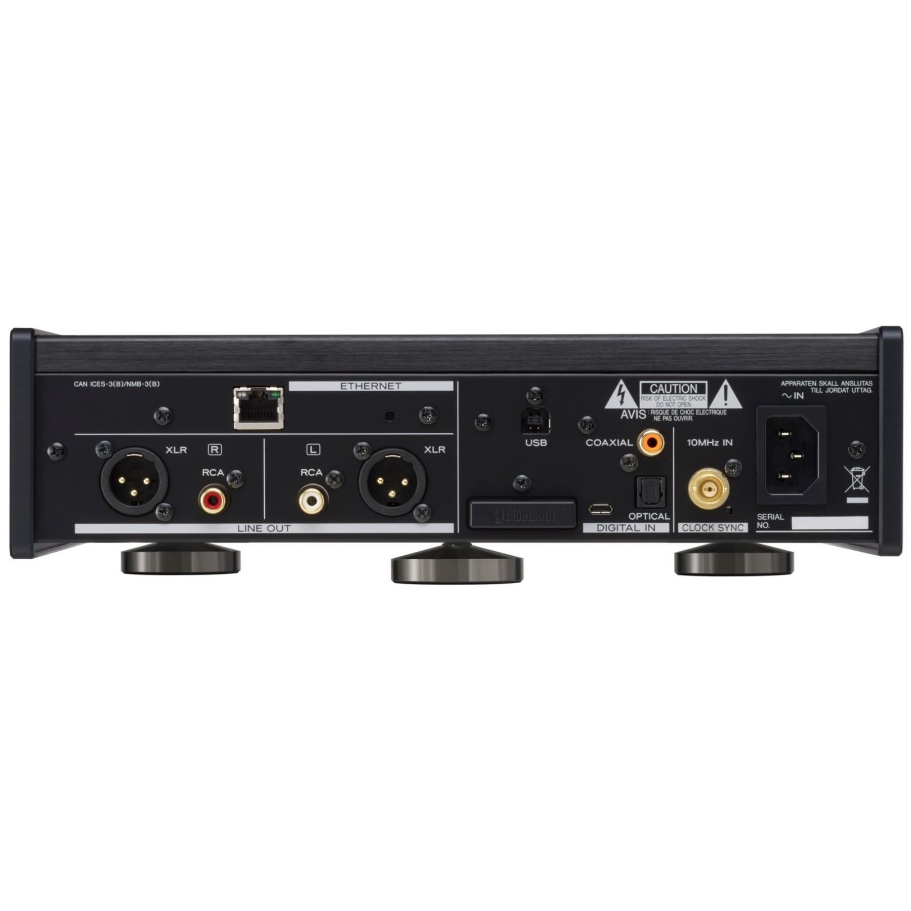 TEAC NT-505 X High-Resolution USB DAC & Network Audio Player - Black | Hi-Fi Home Audio System for Streaming & Digital Music Playback