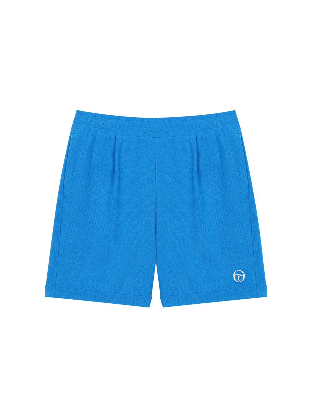 Resort Waffle Pintuck Shorts for Women - Dark Blue Casual Beachwear | Perfect for Vacation, Lounging & Summer Outfits
