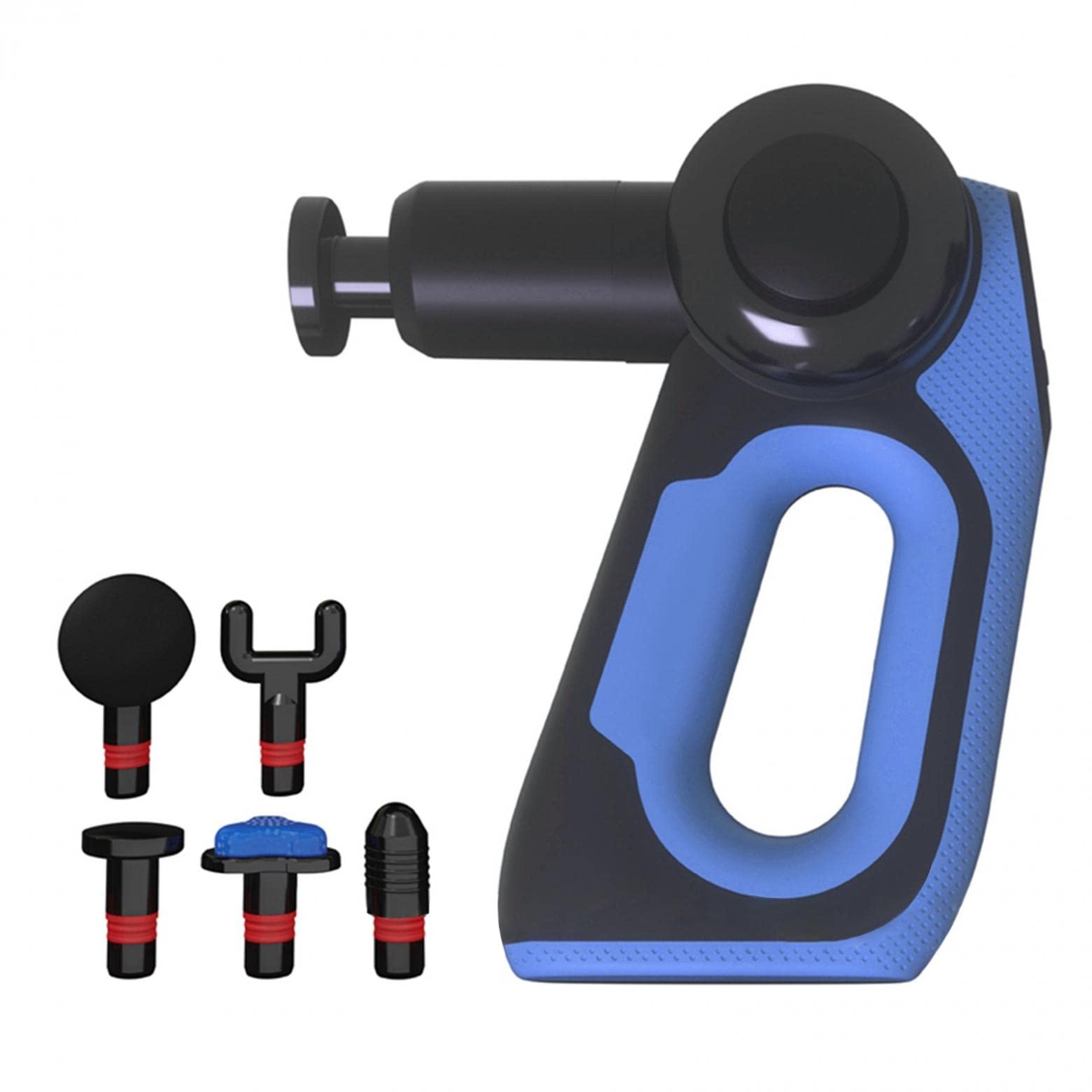 DXOjAUL Massage Gun - Portable Electric Deep Tissue Massager for Full Body Relaxation, 5 Speed Vibration Handheld Muscle Massager for Neck & Back Pain Relief - Perfect for Home Use, Gym Recovery & Athlete Muscle Therapy