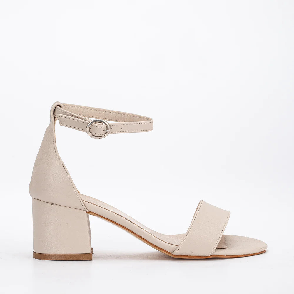 Ella Champagne Low Heels - Women's Comfortable Wedding Party Shoes for Brides, Bridesmaids & Special Occasions