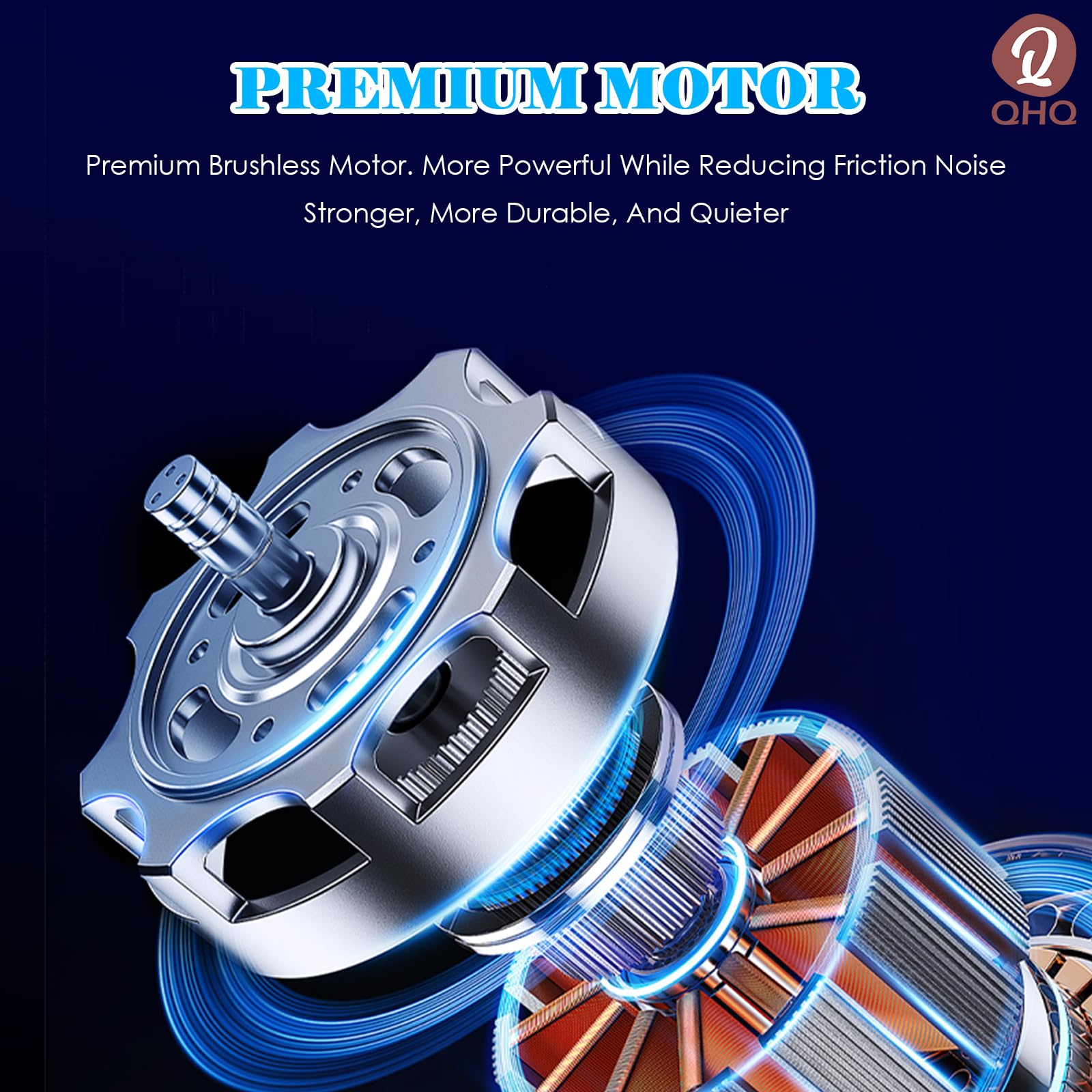 Portable Ice Cooling Handheld Fan with Built-in Mini Turbine - Rechargeable Personal Air Conditioner for Outdoor, Office, Travel & Home Use