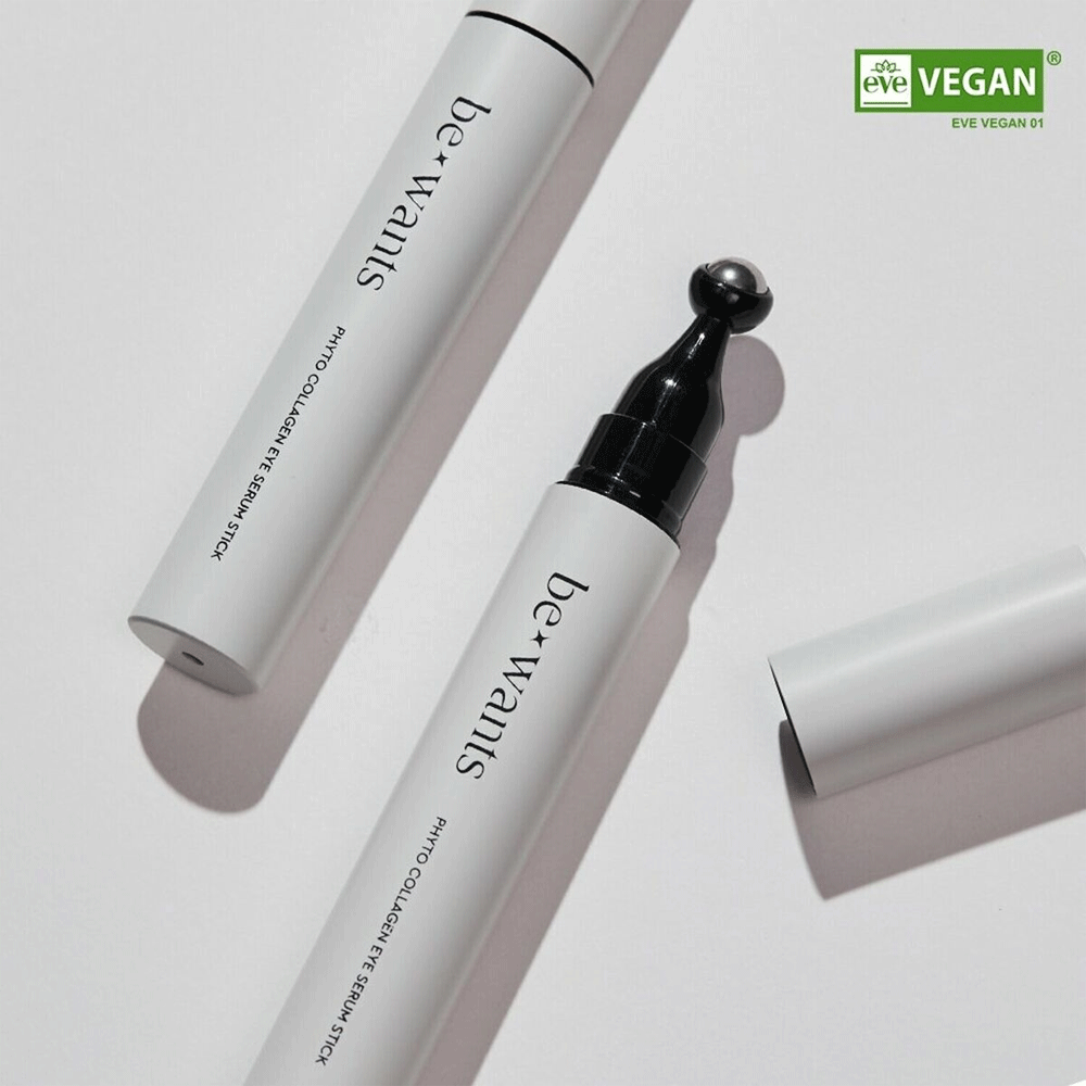 Bewants Phyto Collagen Eye Serum Stick 15ml - Anti-Aging & Hydrating Under Eye Treatment for Dark Circles & Puffiness - Perfect for Morning & Night Skincare Routine