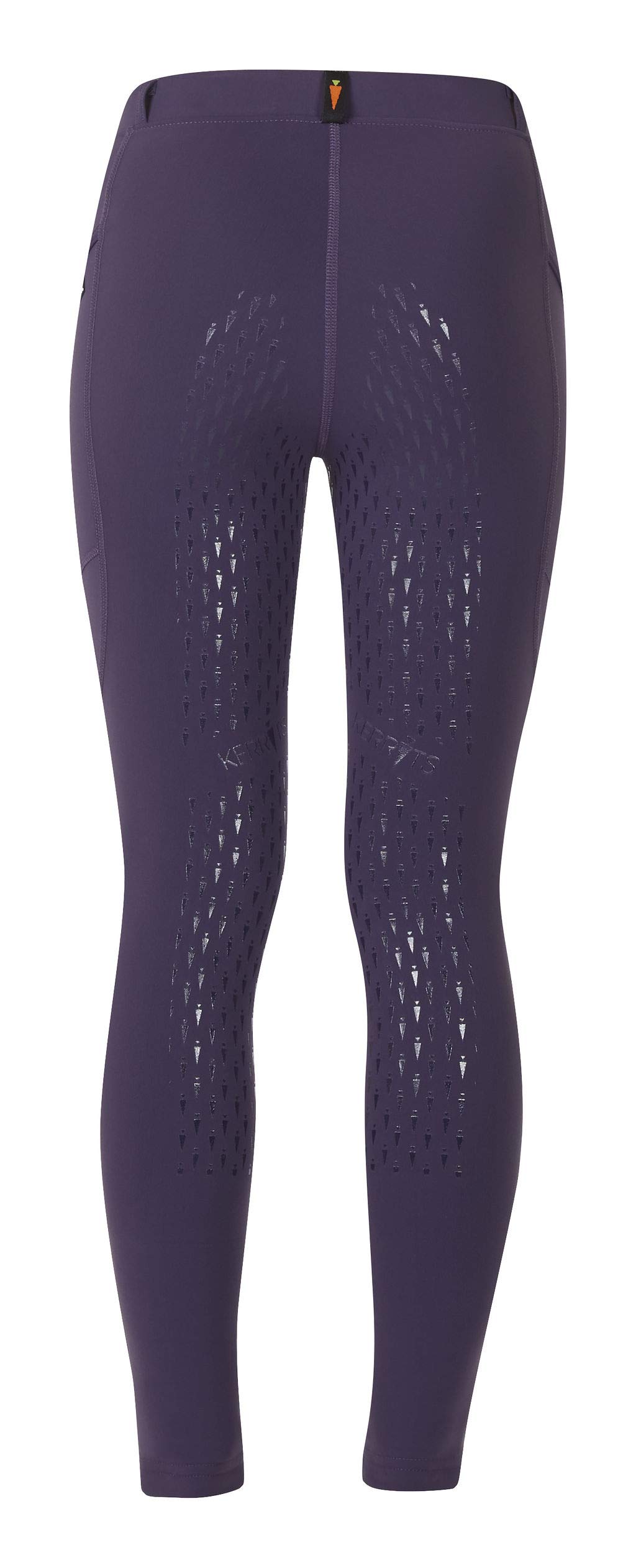 Kerrits Kids Ice Fil Full Seat Horse Riding Tech Tights - Cooling Breathable Equestrian Leggings with Pockets for Girls & Boys | Summer Riding Lessons, Horse Shows & Stable Activities