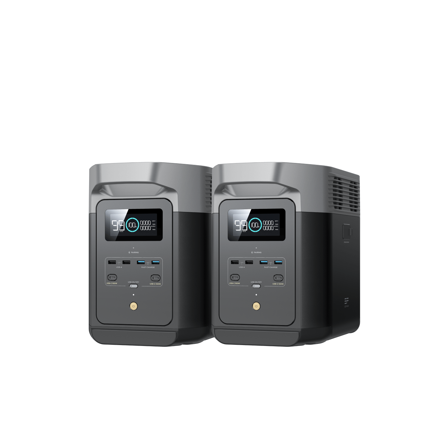 EcoFlow DELTA 2 Portable Power Station 2048Wh Solar Generator - Backup Power for Home, Camping & Emergency Use