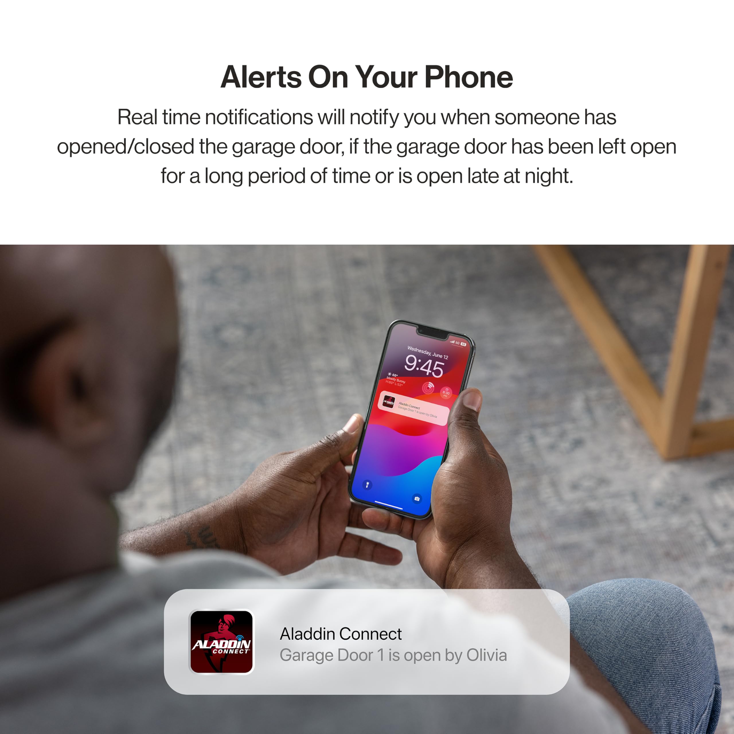 Genie StealthDrive 7155 Smart Garage Door Opener with Belt Drive & Smartphone Control - Quiet, Reliable & Secure - Perfect for Smart Homes & Family Safety
