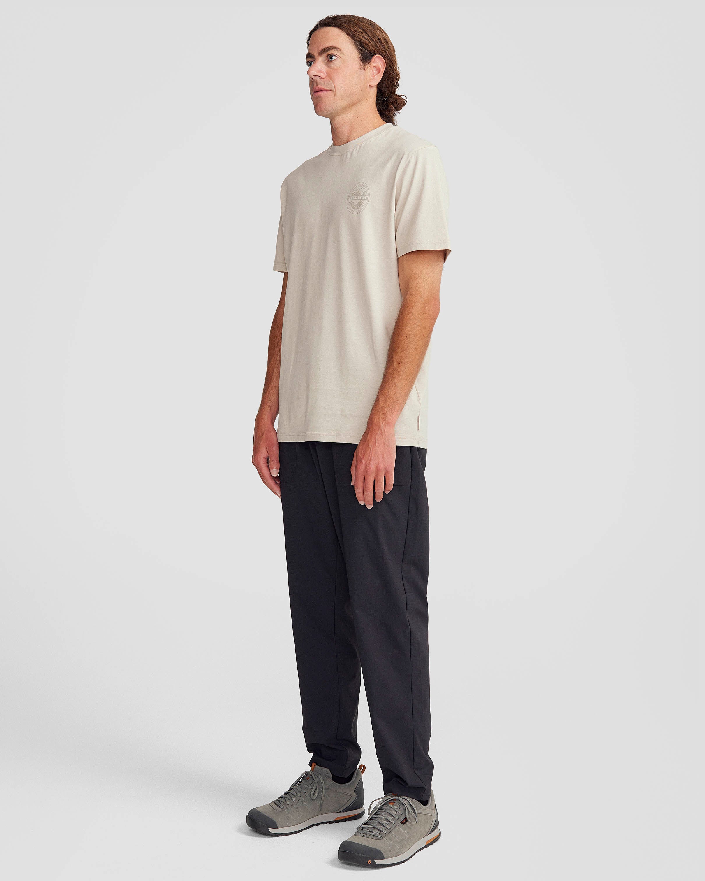 Men's Organic Cotton T-Shirt for Outdoor Activities - Lightweight & Breathable for Hiking, Camping & Casual Wear