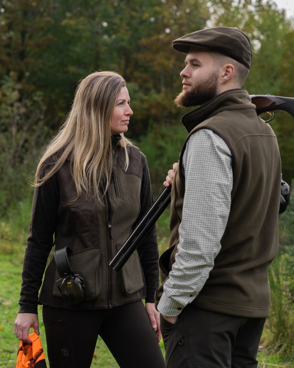 Deerhunter Eagle Fleece Vest for Men - Lightweight Warm Hunting Jacket for Outdoor Activities, Camping & Hiking