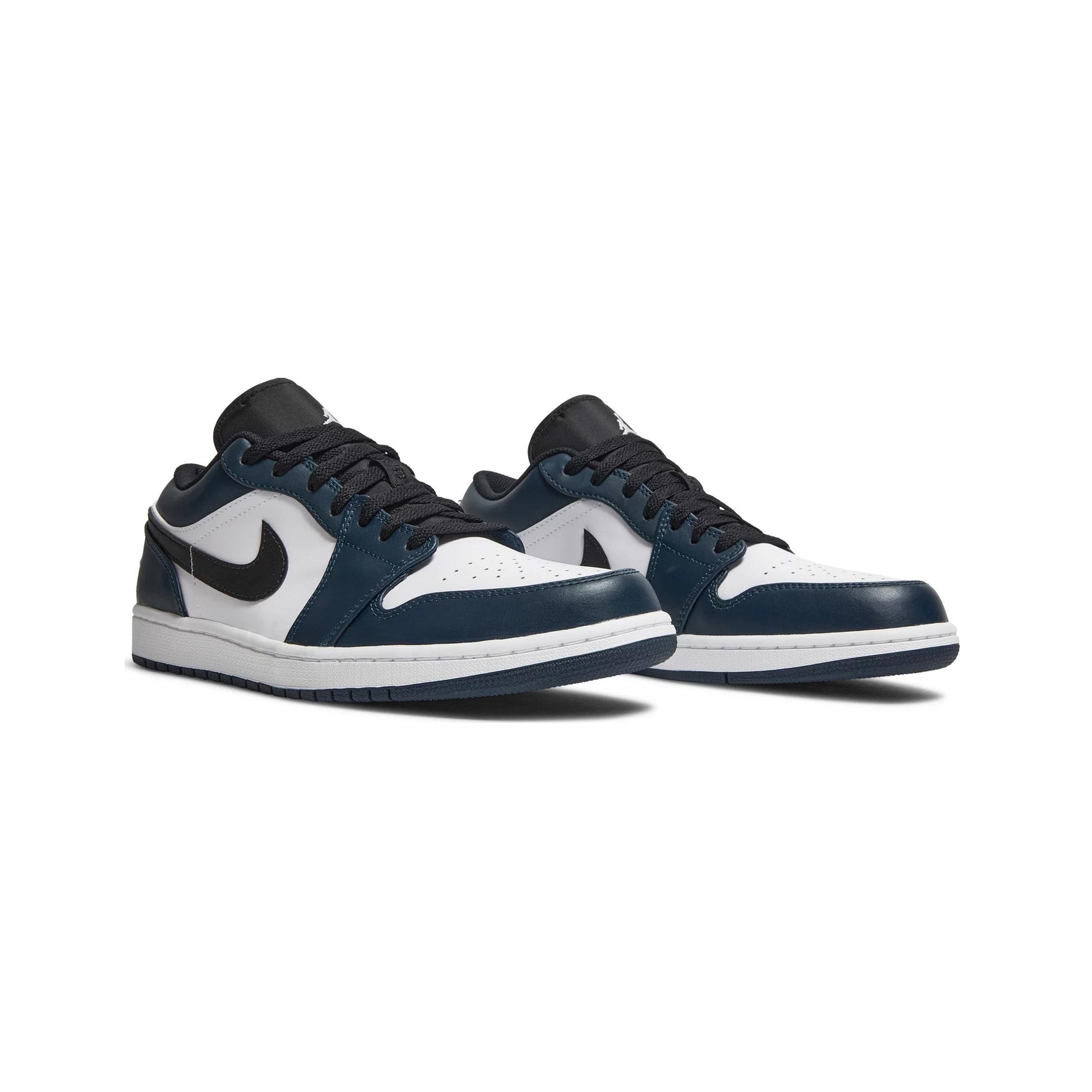 Air Jordan 1 Low 'Armory Navy' GS Sneakers for Girls (2021) - Stylish Basketball Shoes for School, Sports & Casual Wear