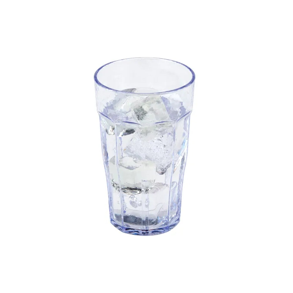 Cambro Laguna 22 Oz Clear Plastic Tumbler with Lid - BPA-Free, Dishwasher Safe, Durable Drinkware for Coffee, Smoothies & Iced Beverages - Perfect for Restaurants, Cafes & Home Use