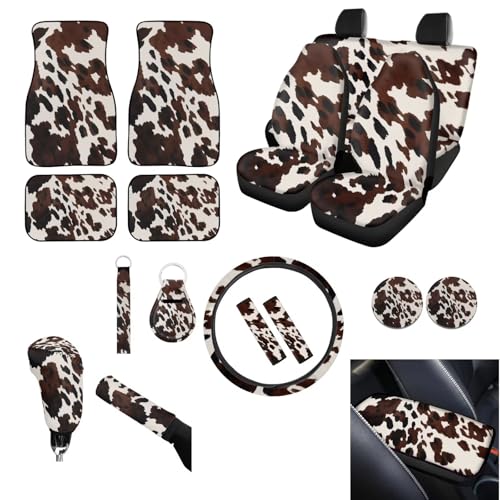Cow Print Brown Color
