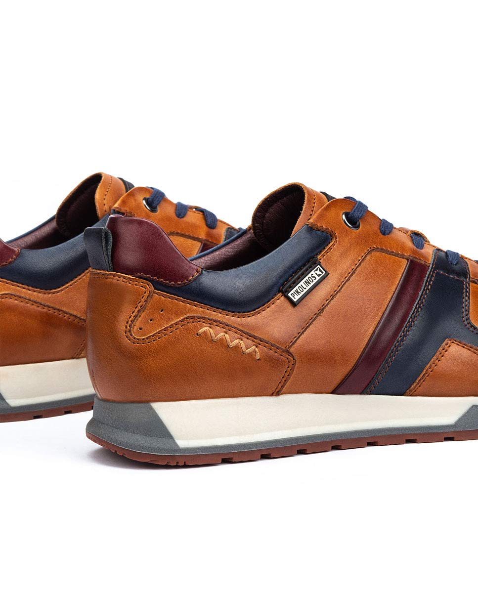 PIKOLINOS Men's Leather Sneakers - Comfortable & Stylish Cambil Design for Casual Wear, Walking & Travel