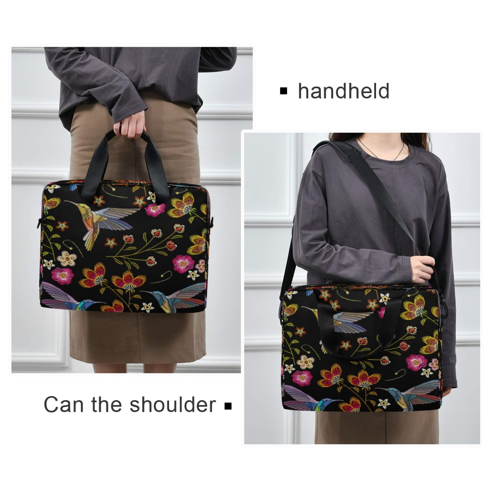 13-15.6 Inch Laptop Bag Case Sleeve - Lightweight Durable Computer Carrying Case for MacBook, Ideal for Office, Travel & School Use