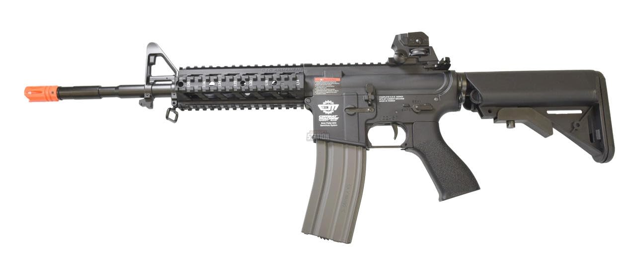 G&G Combat Machine CM16 Raider AEG Airsoft Gun - Black | High-Performance Electric Rifle for Outdoor Skirmishes & Tactical Training