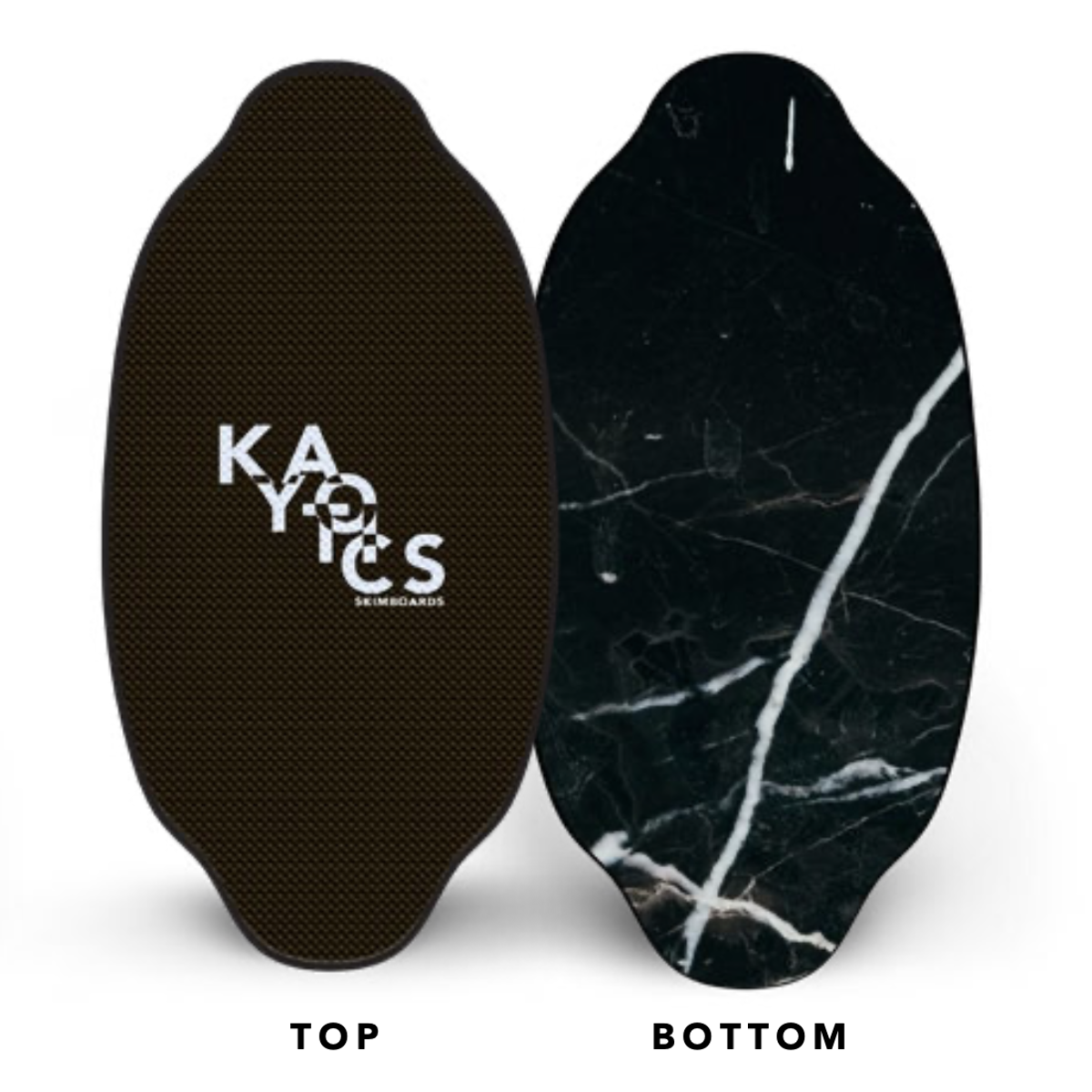 Kayotics Skimboards Enduro Stealth Large - Premium Carbon Fiber Skimboard for Beach & Wave Riding - Perfect for Surfing, Skimming & Water Sports Enthusiasts