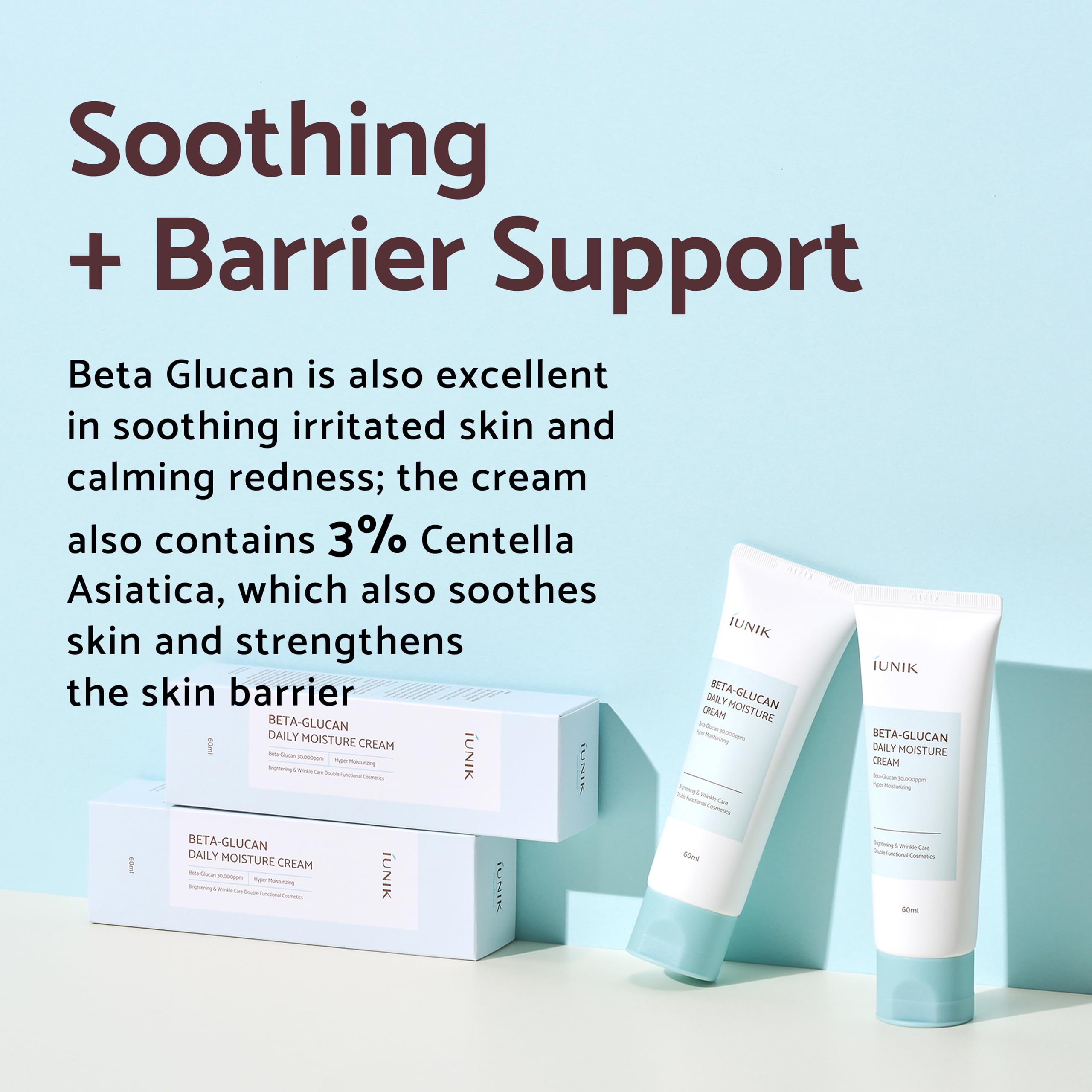 Volufiline & Beta-Glucan Anti-Aging Cream - 100% Pure Volufiline for Skin Firming + Beta-Glucan for Deep Hydration - Korean Skincare for Wrinkles, Collagen Boost & Lifting - Best for Mature, Dry & Sensitive Skin - Perfect for Night Routine & Daily Moisturizing