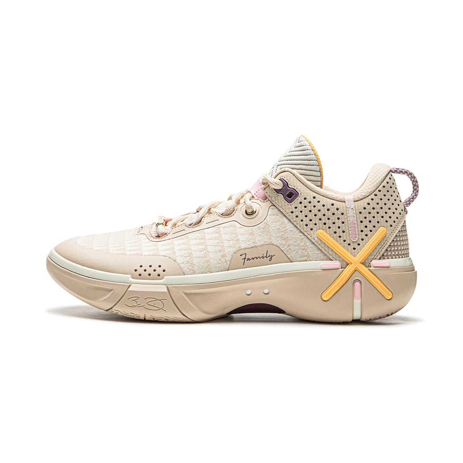 Wade Shadow 6 Champagne Basketball Shoes - Lightweight High-Performance Sneakers for Men - Perfect for Indoor Courts, Outdoor Games & Casual Wear