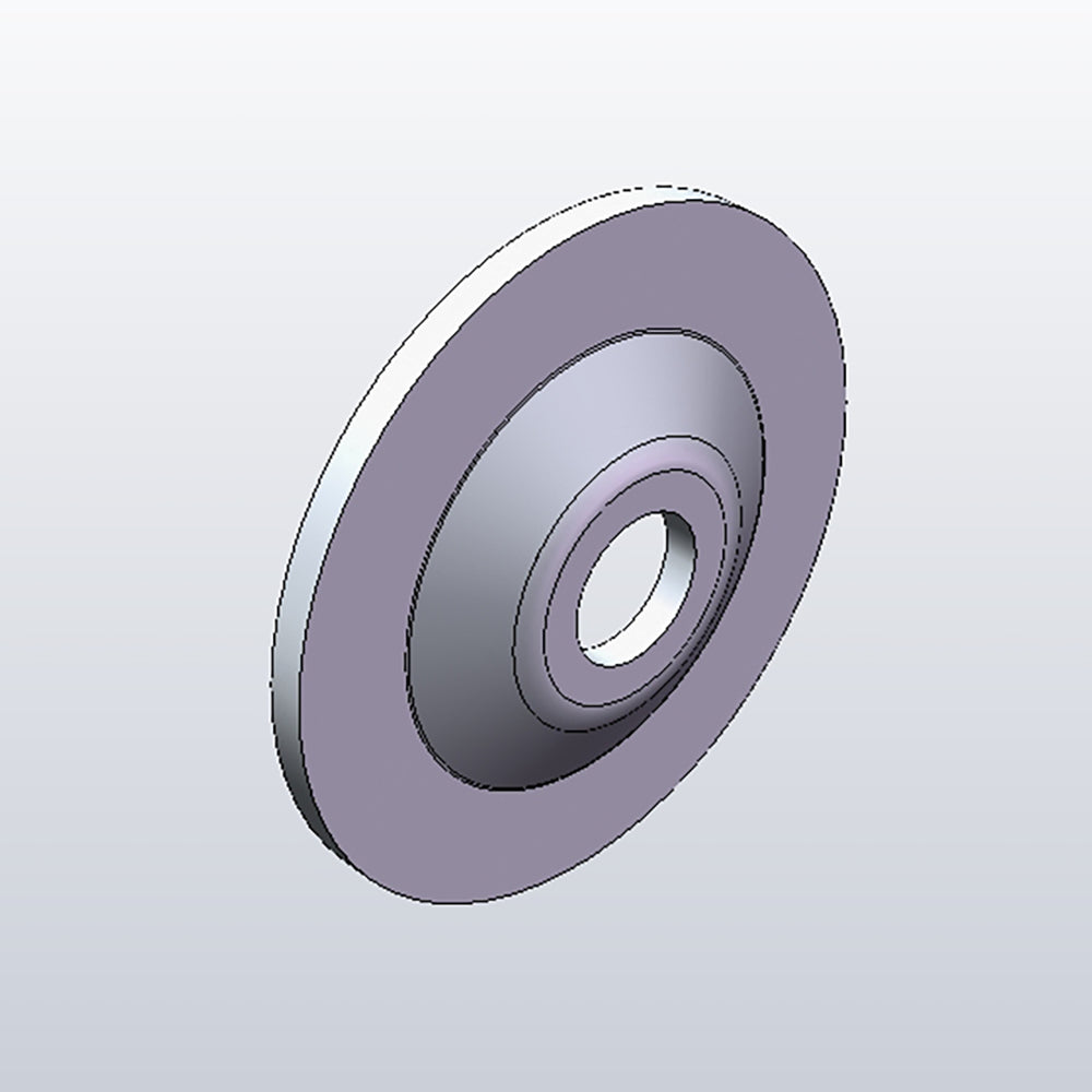 BG1600S 67 Wheel Flange - Heavy Duty Replacement Part for Trucks & Trailers | Durable Cast Iron Construction | Perfect for Axle Repair & Commercial Vehicle Maintenance