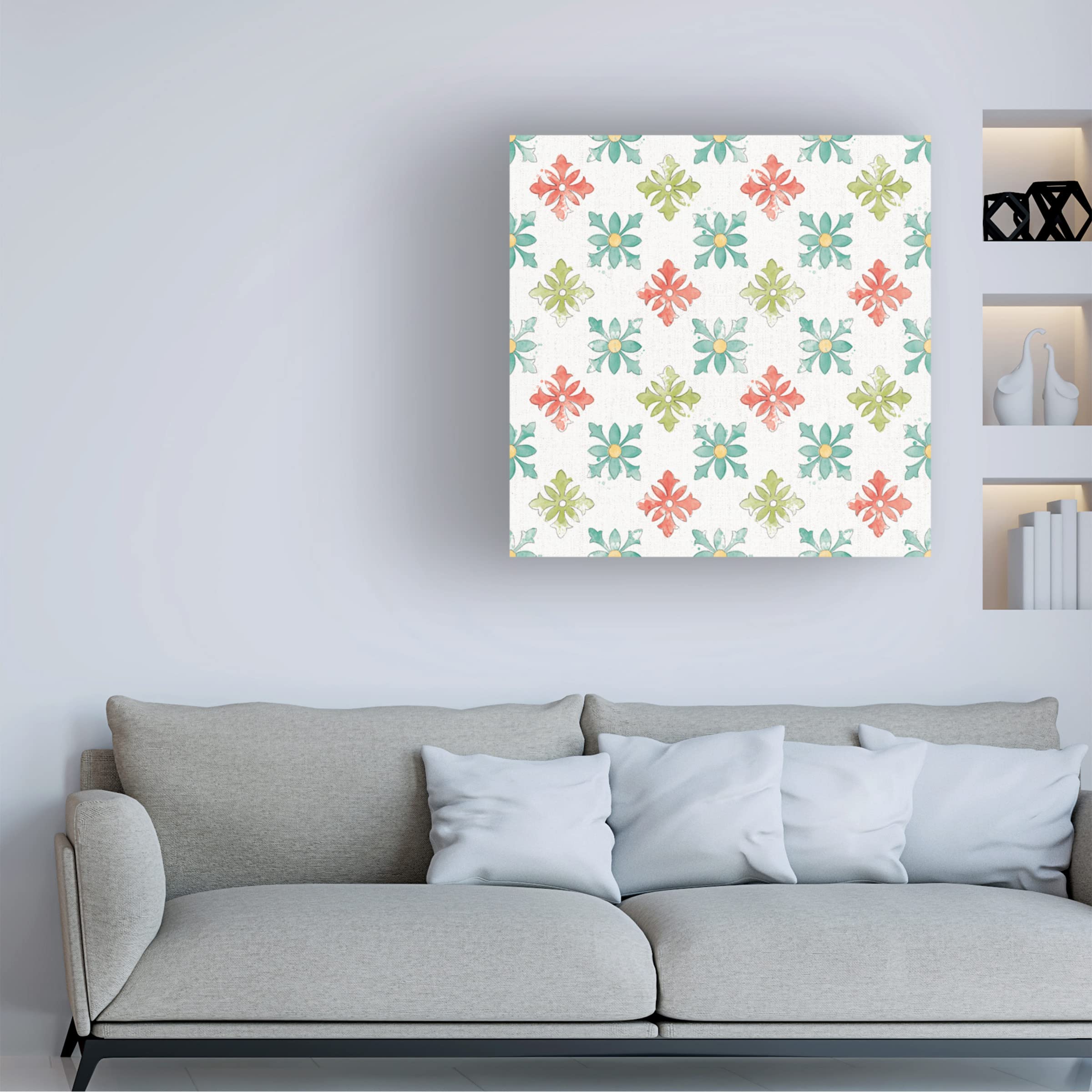 Thoughtful Butterflies Step 05 Canvas Wall Art by Katie Pertiet - Handmade Home Decor for Living Room, Bedroom & Office
