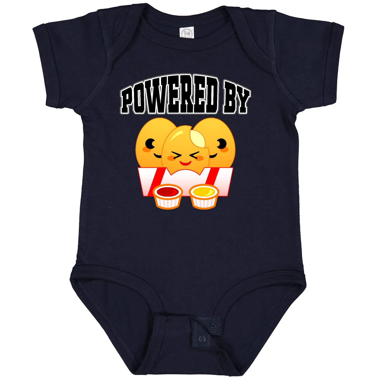 Inktastic Funny Chicken Nuggets Baby Bodysuit - Cute Infant Onesie for Boys & Girls - Perfect for Playtime, Family Photos & Everyday Outfits