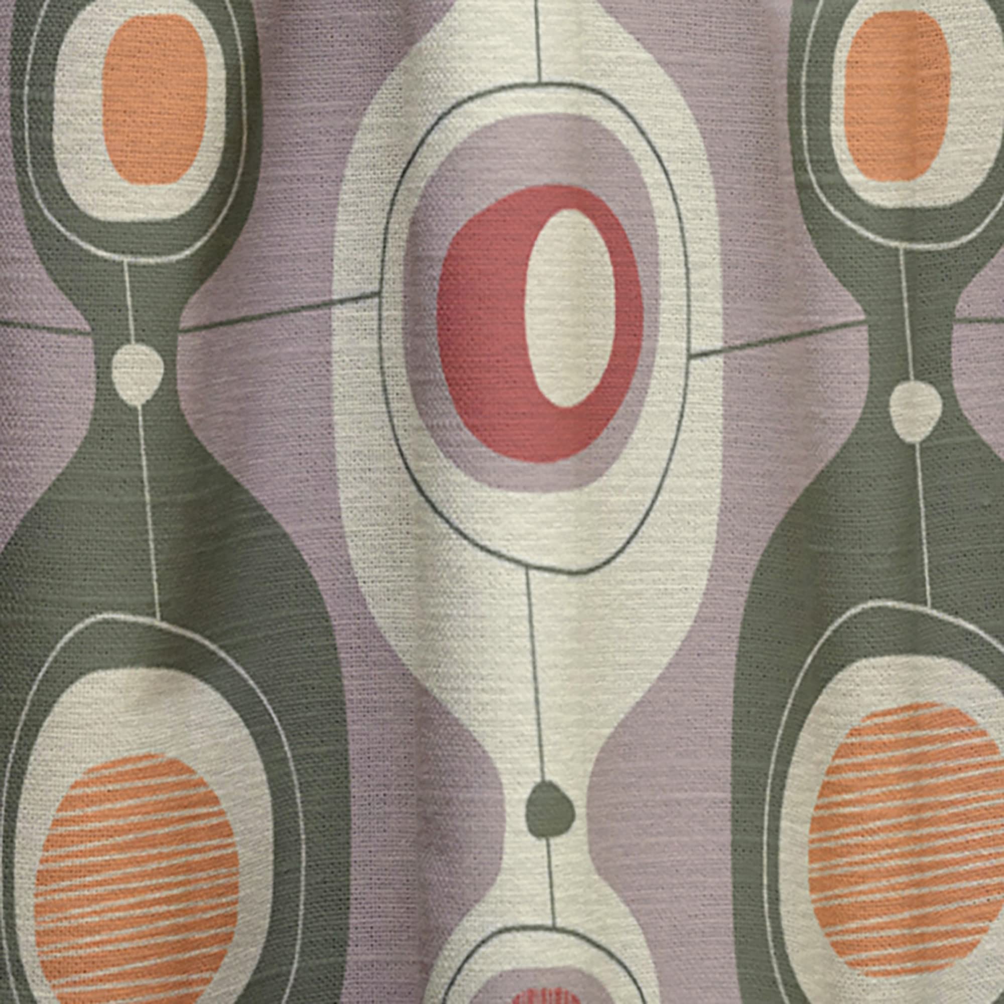 DesignQ Retro Abstract X Thermal Insulated Curtains - Single Panel 52x84 - Blackout Drapes for Bedroom & Living Room - Perfect for Home Decor & Light Control