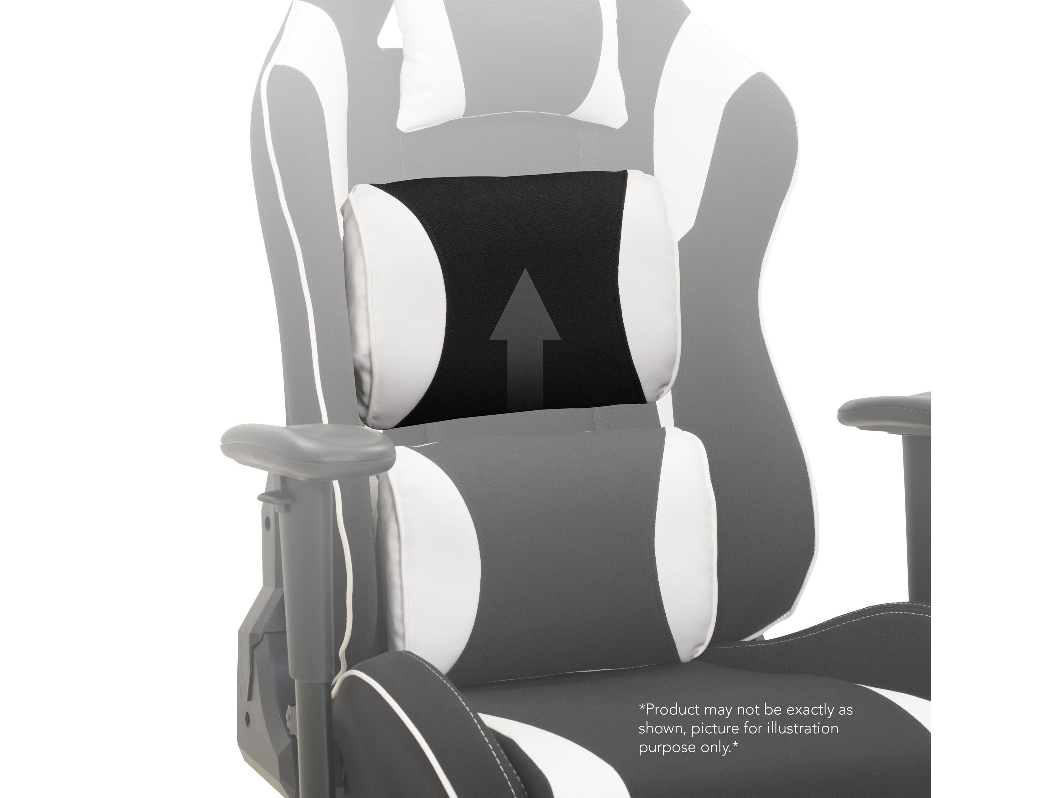 Ergonomic Grey and Red Gaming Office Chair with Lumbar Support - High Back Computer Desk Chair for PC Gamers & Home Office - Perfect for Long Gaming Sessions & Remote Work