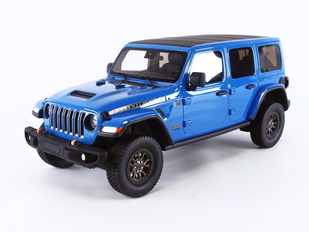 GT Spirit 2021 Jeep Wrangler Rubicon 392 1:18 Scale Die-Cast Model Car - Collector's Edition for Display, Gifts & Off-Road Enthusiasts