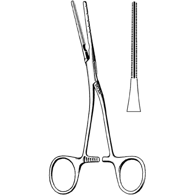 Cooley Patent Ductus Forceps - Surgical Clamps for Cardiovascular Procedures - Ideal for Cardiac Surgery and Vascular Clamping