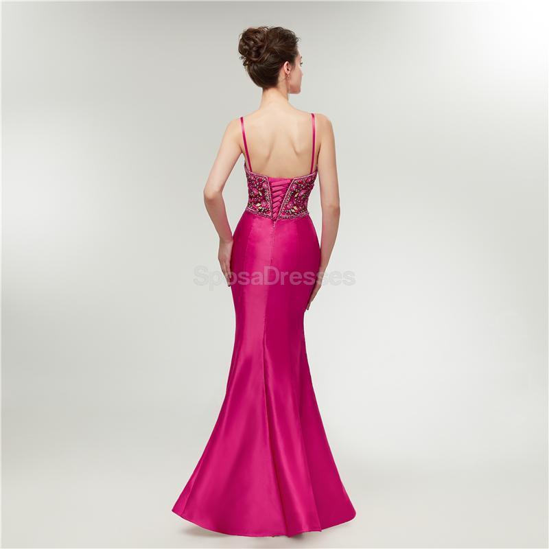Elegant Fuchsia Mermaid Prom Dress for Evening Party & Formal Events - Perfect for Homecoming, Prom Night, and Special Occasions