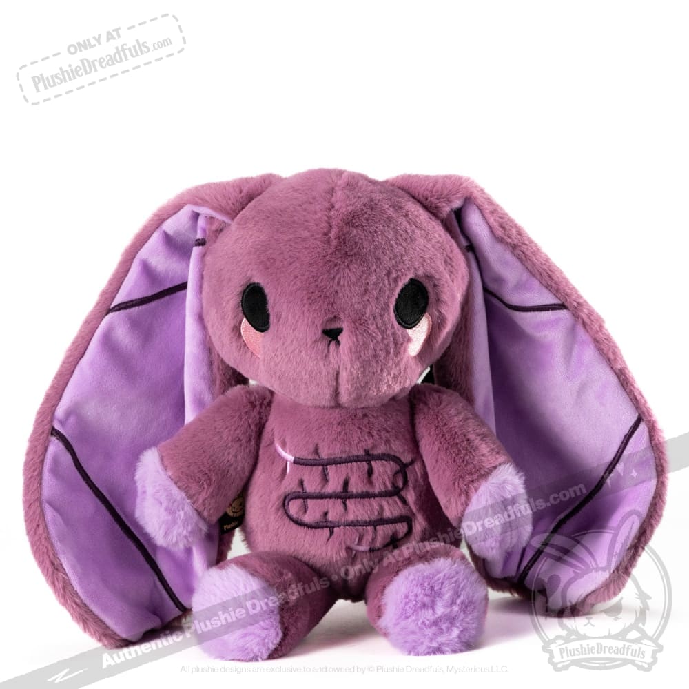 Plushie Dreadfuls Ulcerative Colitis Rabbit - Soft Stuffed Animal Toy for IBD Awareness & Comfort | Cute Emotional Support Plush for Patients, Kids & Adults