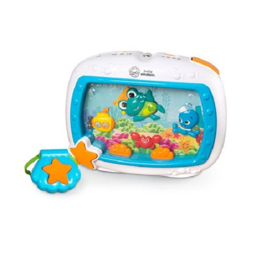Baby Einstein Sea Dreams Soother Crib Toy - Calming Ocean Sounds & Light Projector for Newborns & Infants - Perfect for Nursery, Bedtime & Sleep Training