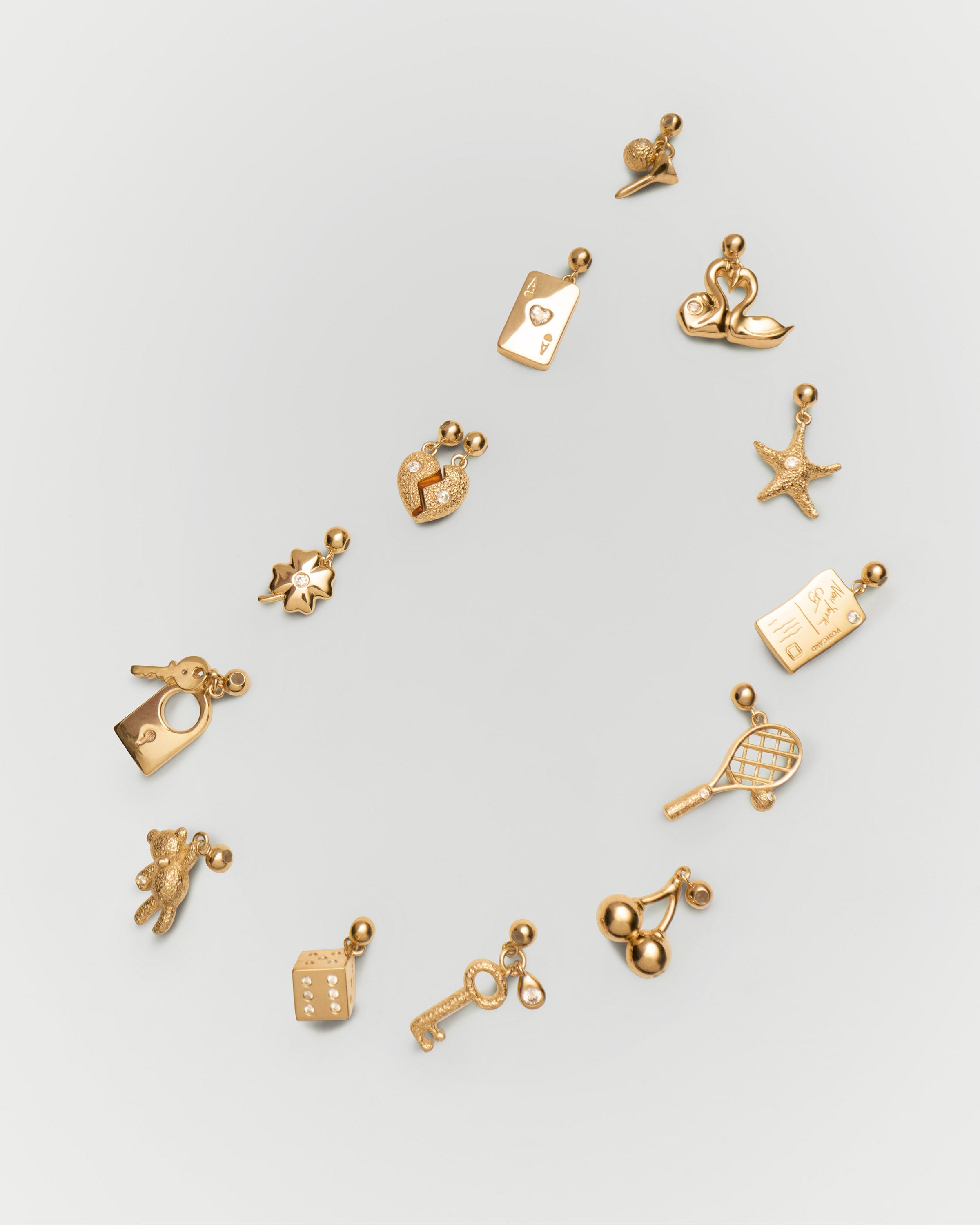 GRID Teddy Bear Charm - Cute & Durable Jewelry for Necklaces, Bracelets & DIY Crafts - Perfect for Gifts, Fashion Accessories & Keepsakes