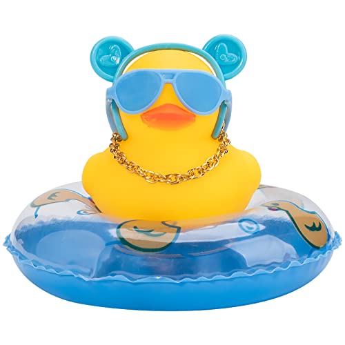B-blue O Bunny Headband