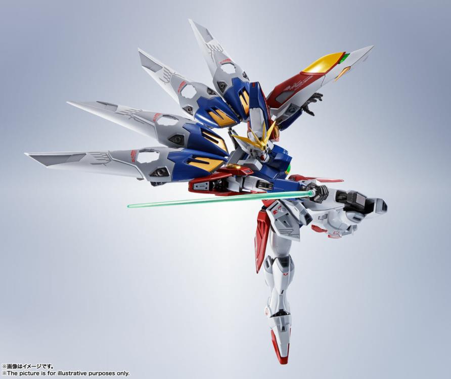 Bandai Metal Robot Spirits Gundam Wing XXXG-00W0 Wing Gundam Zero TV Version - High-Quality Collectible Action Figure for Anime Fans & Model Builders | Perfect for Display, Gifts & Anime Collections
