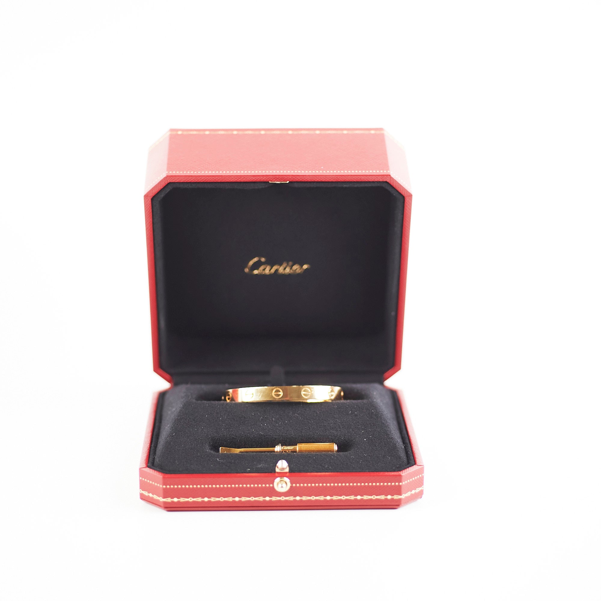 Cartier Love Bracelet 15 Size in 18K Yellow Gold - Luxury Jewelry for Women, Perfect for Anniversaries & Special Occasions