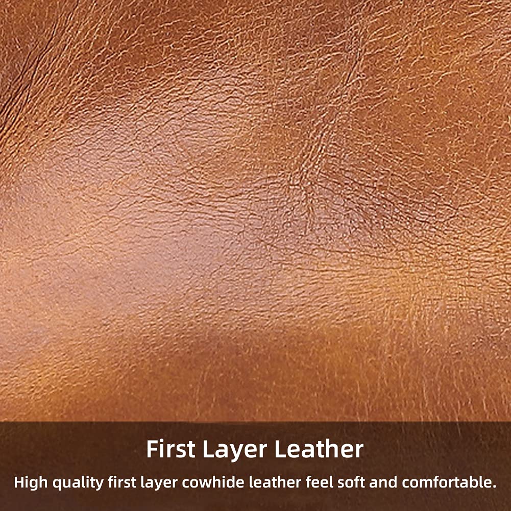 Genuine Leather Clutch Bag for Women - Kiss Lock Wallet & Retro Coin Purse Organizer - Elegant Small Handbag for Parties, Dating & Daily Use