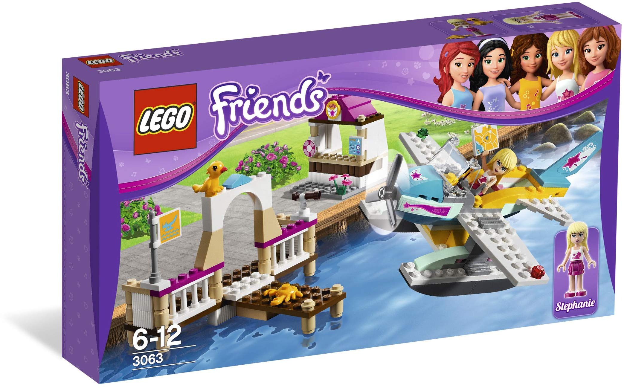 LEGO Friends 3063 Heartlake Flying Club Building Toy Set - Creative STEM Playset for Kids Ages 6-12 | Perfect for Birthday Gifts & Indoor Playtime