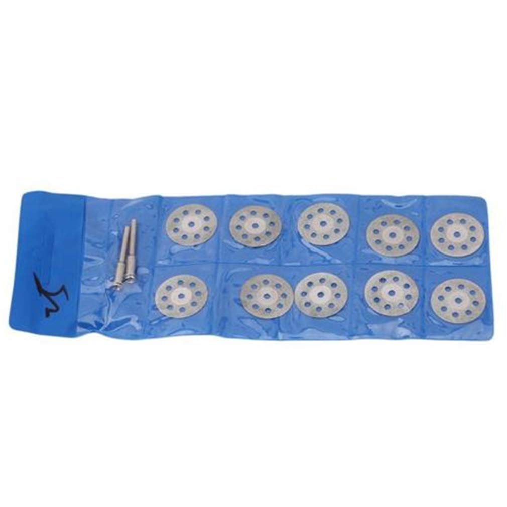NIKOLay Mini Circular Saw Blades for Wood - 10-Pack Rotary Drill Saw Blades for DIY Woodworking, Crafting & Home Projects