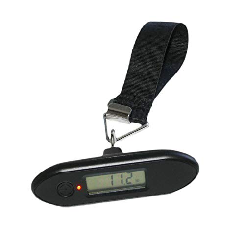 JORESTECH Digital Hanging Luggage Scale - Portable Mini Travel Scale with 55kg/121lb Capacity - Perfect for Airports, Camping & Suitcase Weight Measurement