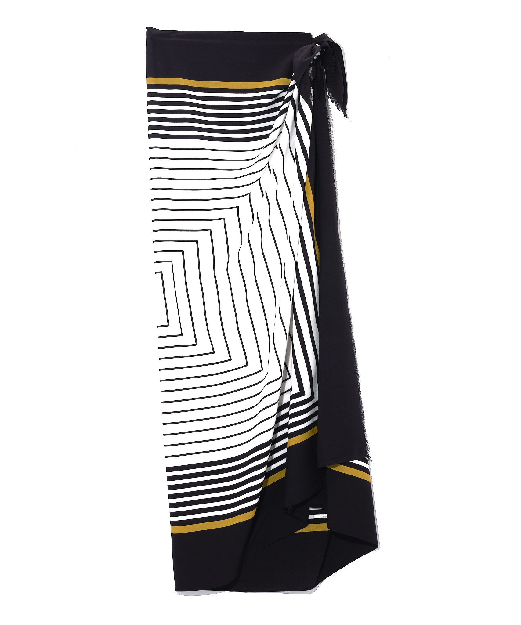 Stylish Floral Print Sarong Wrap - Lightweight Beach Cover-Up for Women, Perfect for Poolside, Vacation & Summer Outfits